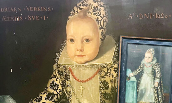 400-Year-Old Painting of Rich Child Found Hidden Away in a Cottage Could Fetch $24,000