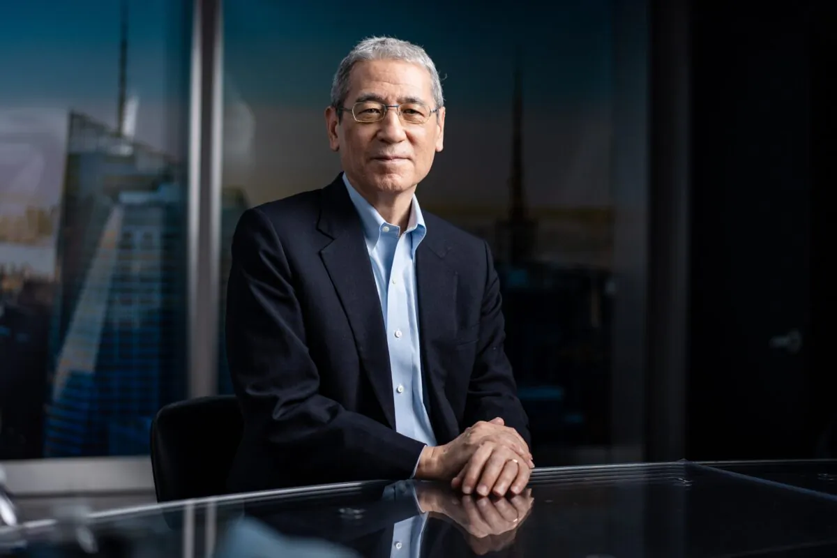 Gordon Chang, China analyst and author of "The Coming Collapse of China," in New York City on Jan. 3, 2023.(Samira Bouaou/The Epoch Times)
