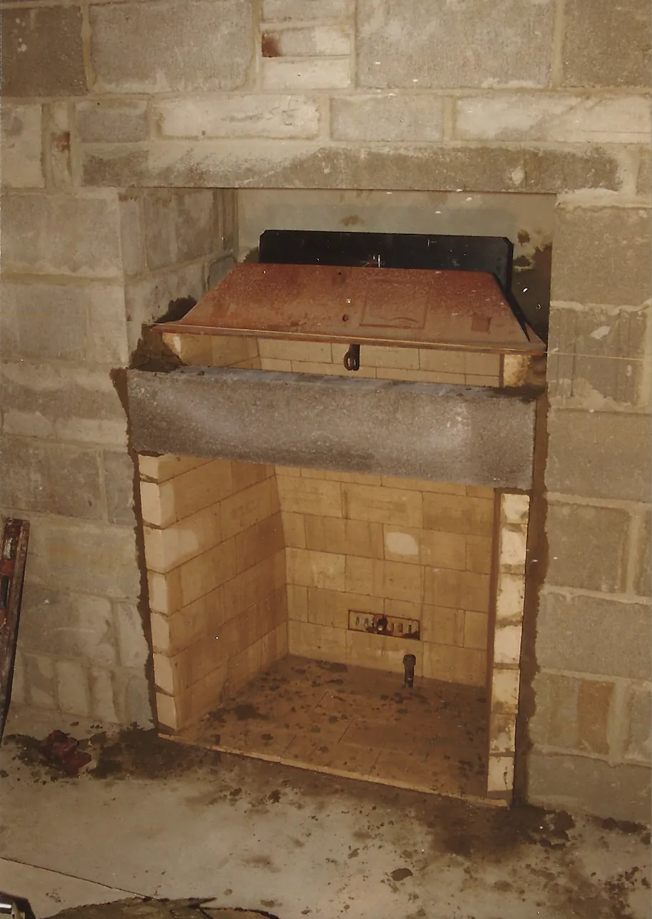 Odds are you’ve never seen what’s above and behind the mantle of your masonry fireplace. Behold the magic of why the fireplaces in the houses I built never smoked. (Tim Carter/Tribune Content Agency)