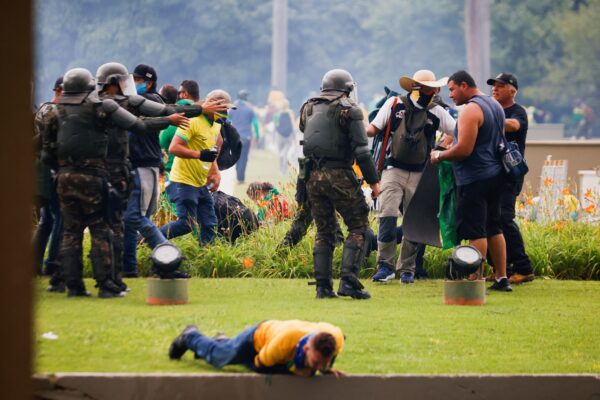 Supporters of Jair Bolsonaro