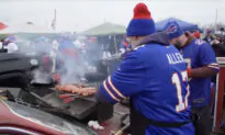 Fans Hold Tailgate Party Before NFL Game Between Buffalo Bills and New England Patriots