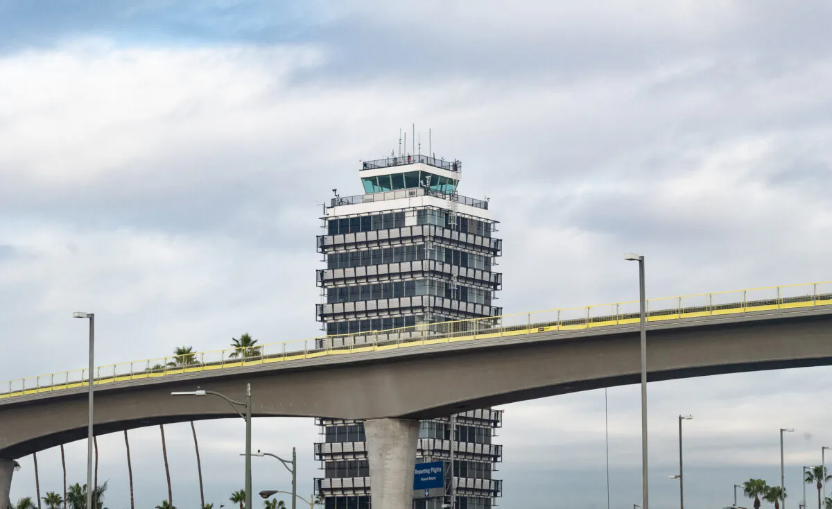 Los Angeles International Airport on Jan. 8, 2023. (John Fredricks/The Epoch Times)