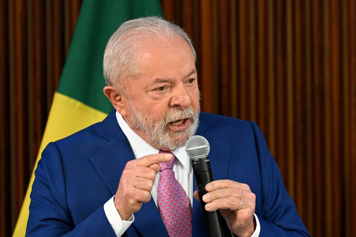 Brazilian President Luis Inacio Lula da Silva