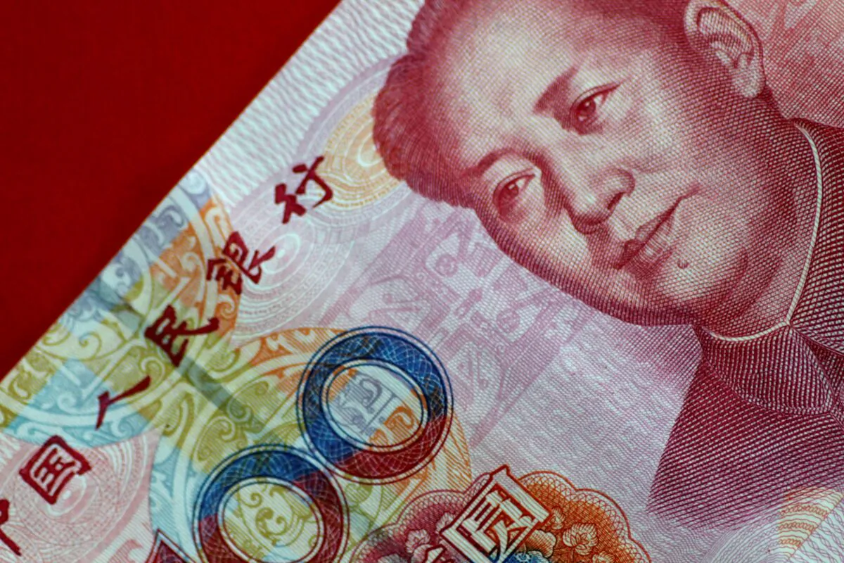 A Chinese yuan note in a file photo. (Thomas White/Reuters)