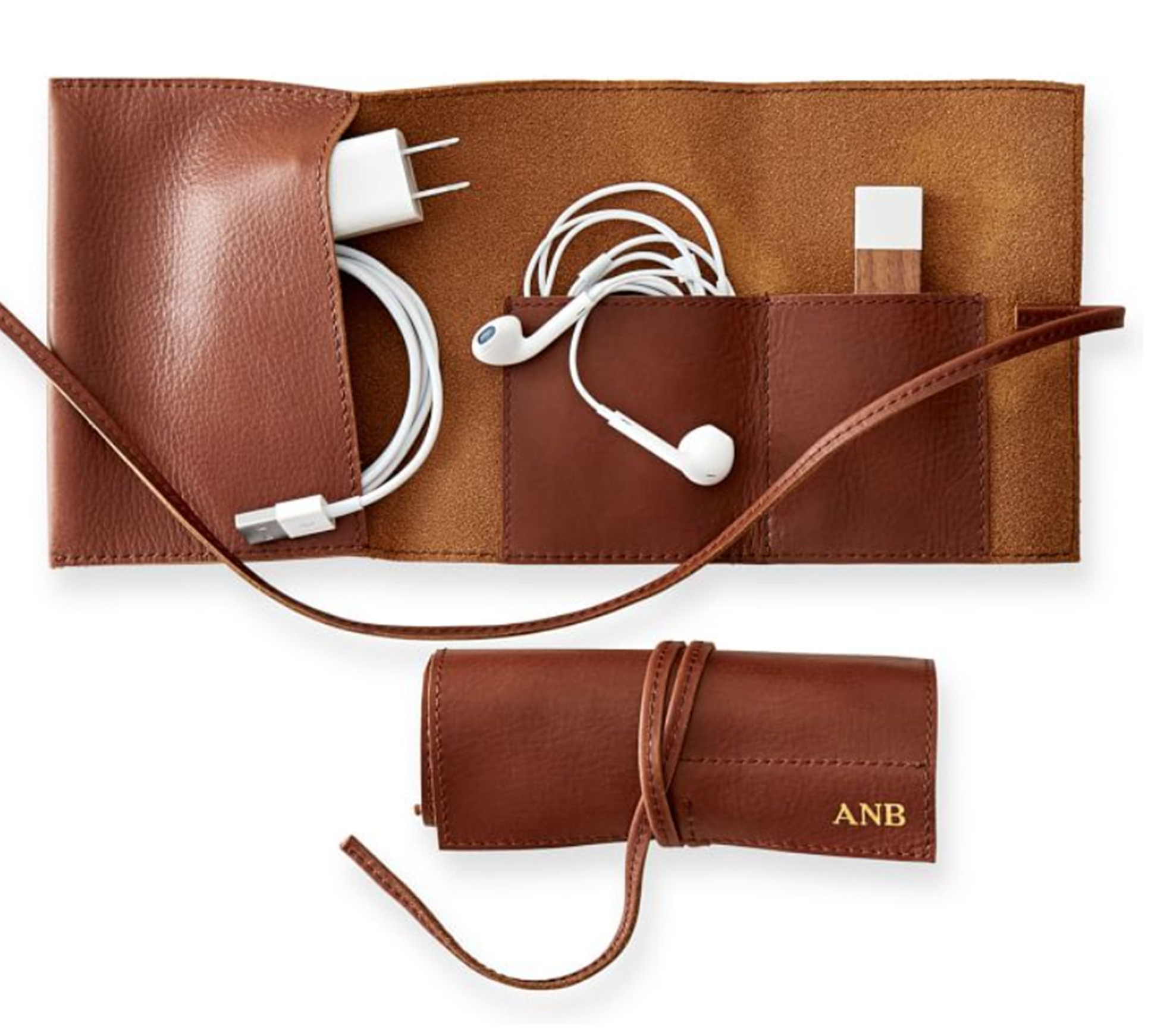Mark & Graham Leather Charger Roller