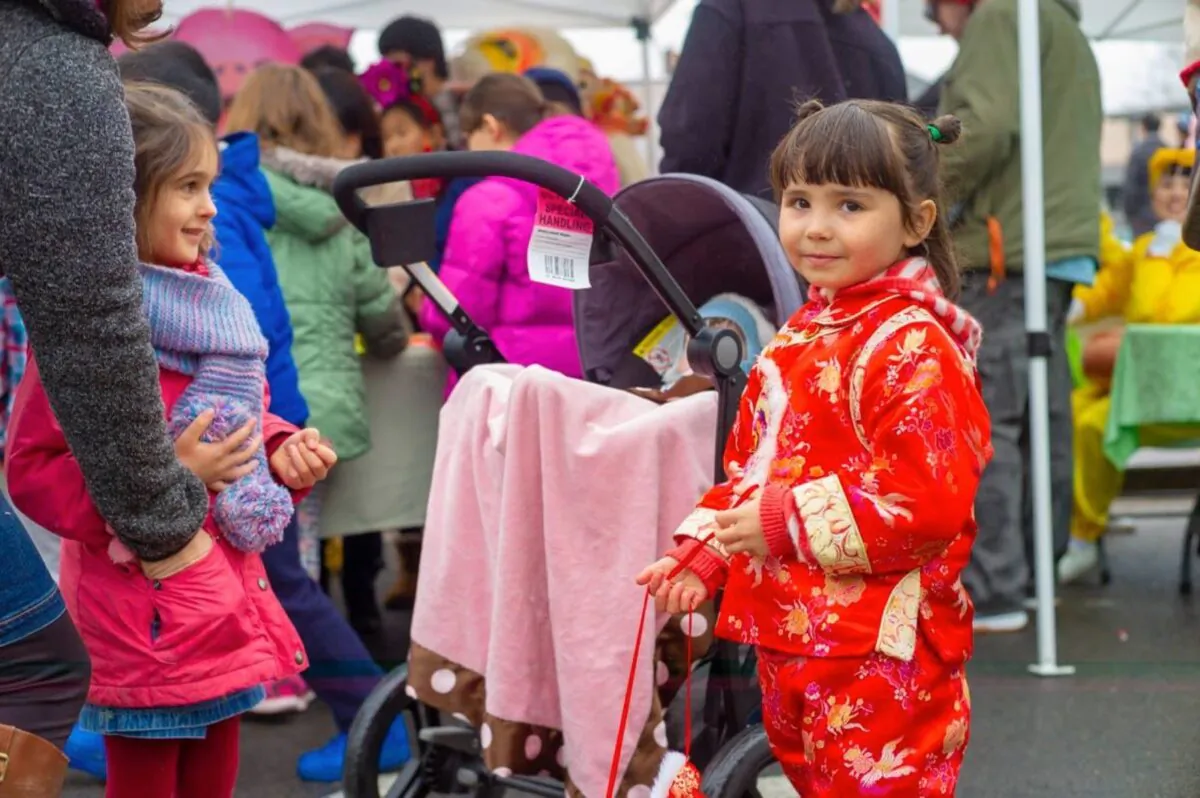 A scene from a 2019 Chinese New Year celebration in Port Jervis. (Courtesy of Jin Pang)