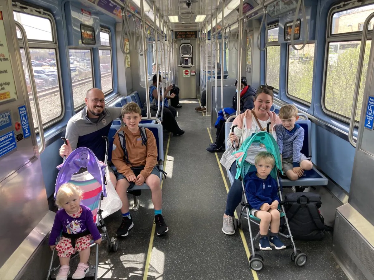 The Carswells on the go. (Colleen Carswell)