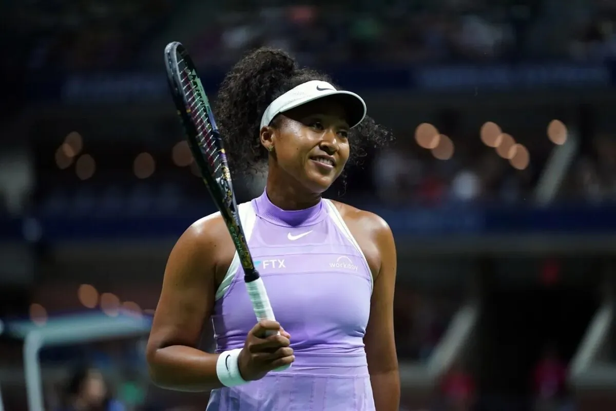 Naomi Osaka of Japan reacts to a point against Danielle Collins of the United States on day two of the 2022 U.S. Open tennis tournament at USTA Billie Jean King National Tennis Center in Flushing, New York, on Aug. 30, 2022. (Danielle Parhizkaran/USA TODAY Sports via Field Level Media)