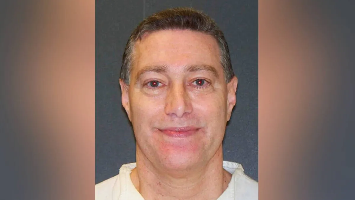 This booking photo provided by the Texas Department of Criminal Justice shows Robert Fratta, a former suburban Houston police officer, on death row. (Texas Department of Criminal Justice via AP)