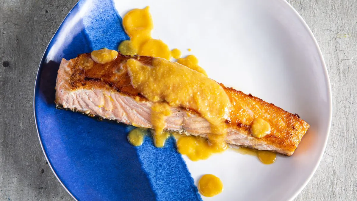 Miso is a thick paste made from fermented soybeans that’s chock-full of savory umami taste. (Chantal Lambeth)