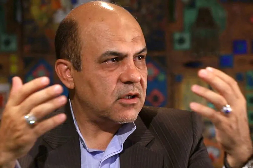 Alireza Akbari, Iran's former deputy defense minister, speaks during an interview with Khabaronline in Tehran, Iran, in this undated picture obtained on Jan. 12, 2023. (Khabaronline/WANA/Handout via Reuters)