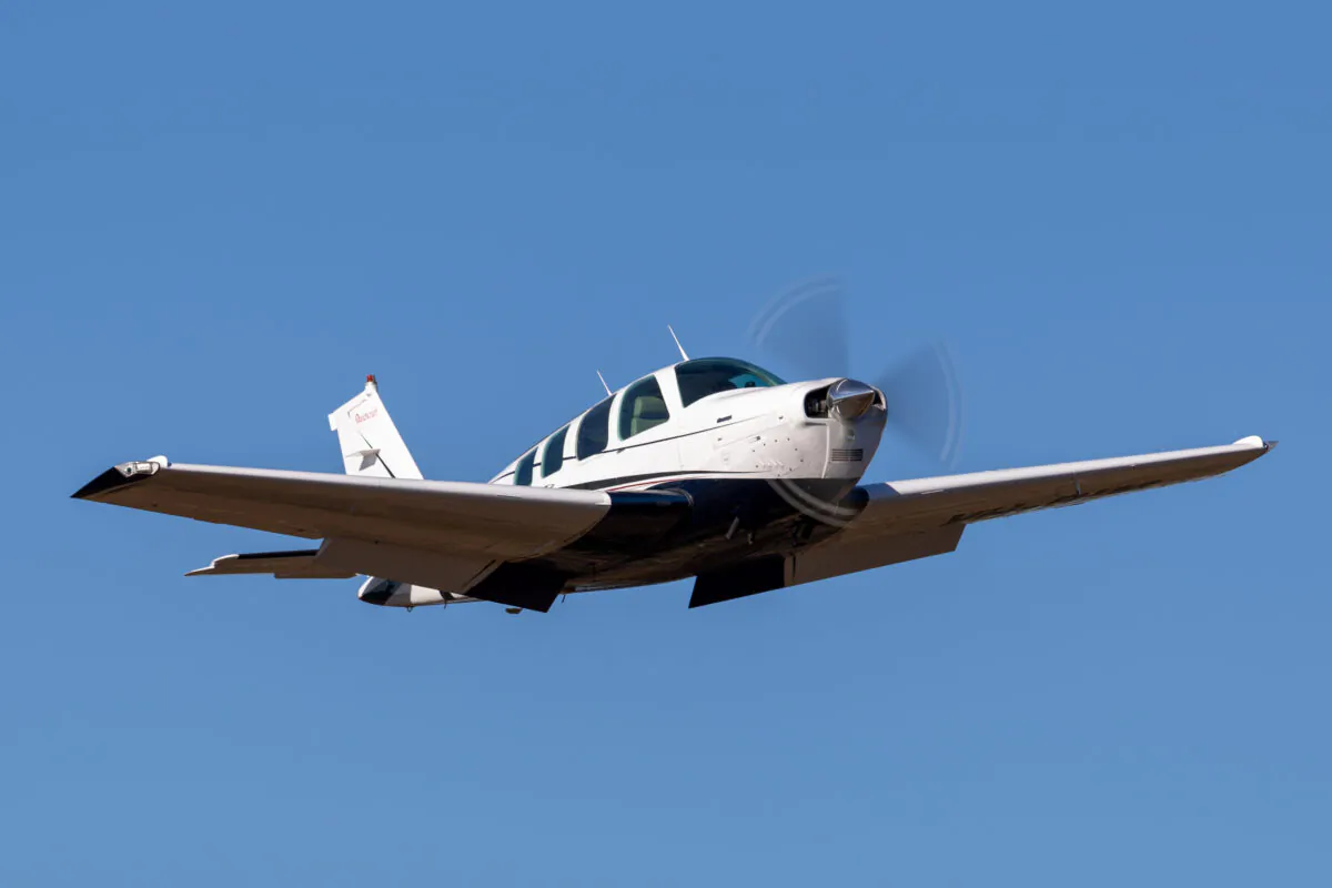 File photo of a Beechcraft Bonanza aircraft. (Ryan Fletcher/Shutterstock)
