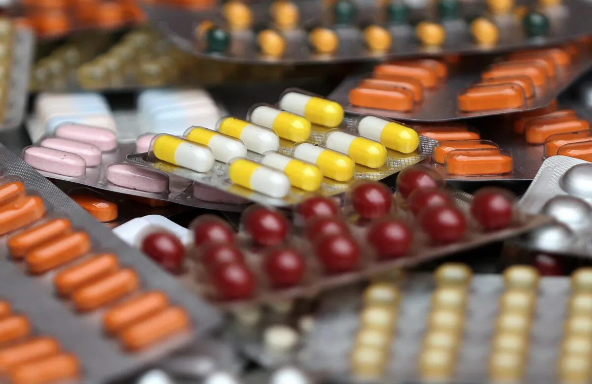 Various medicine pills in their original packaging in Brussels on Aug. 9, 2019. (Yves Herman/Illustration/Reuters)