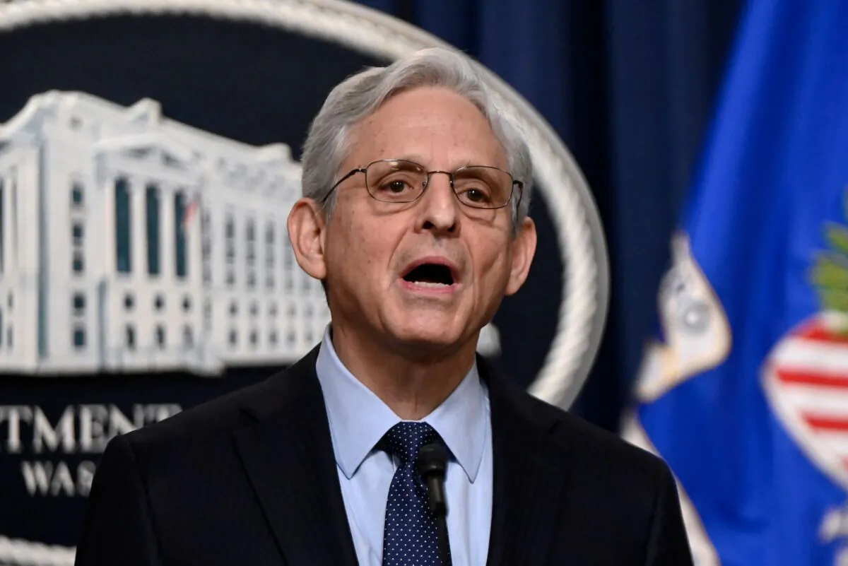Attorney General Merrick Garland names a special counsel to investigate the handling of classified records found at President Joe Biden's home and former offices in Washington on Jan. 12, 2023. (Olivier Douliery/AFP via Getty Images)