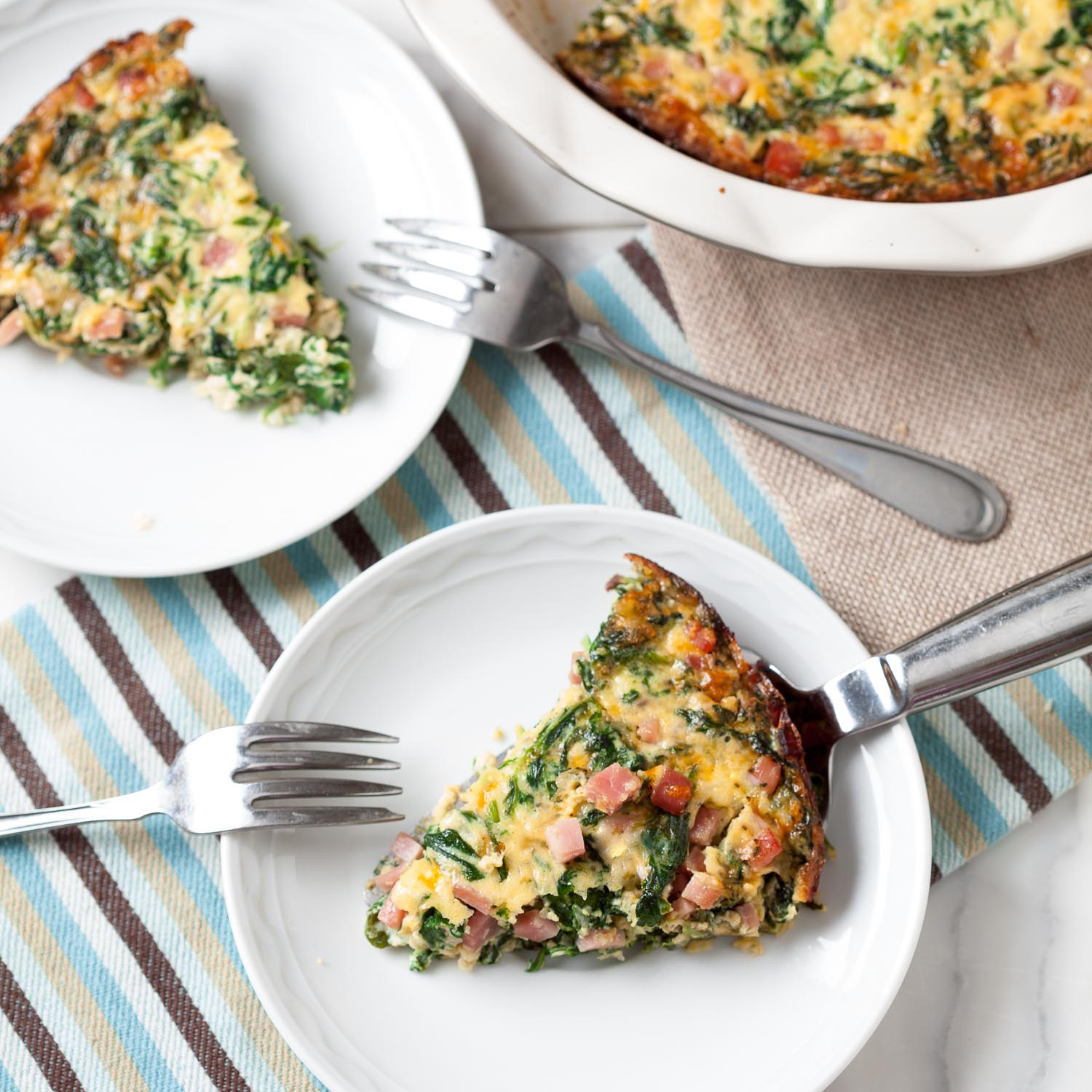 Crustless Quiche