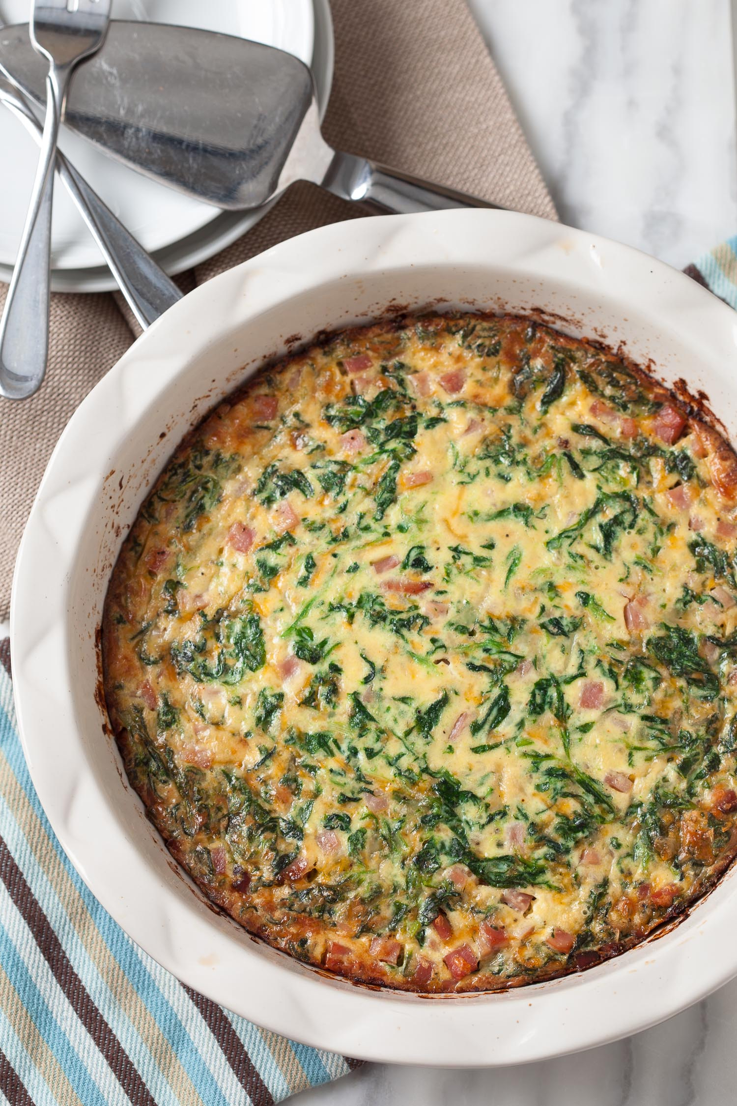 Crustless Quiche