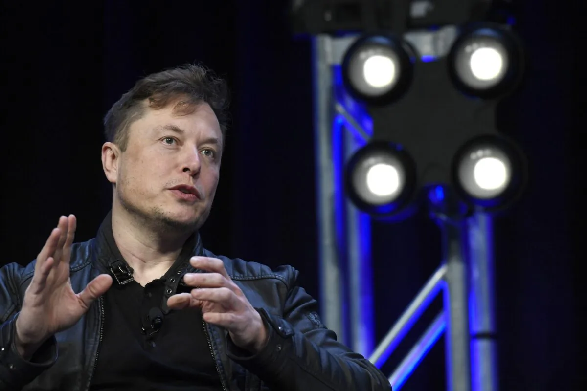 Tesla and SpaceX Chief Executive Officer Elon Musk speaks at the SATELLITE Conference and Exhibition in Washington in a file photo. (Susan Walsh/AP Photo)