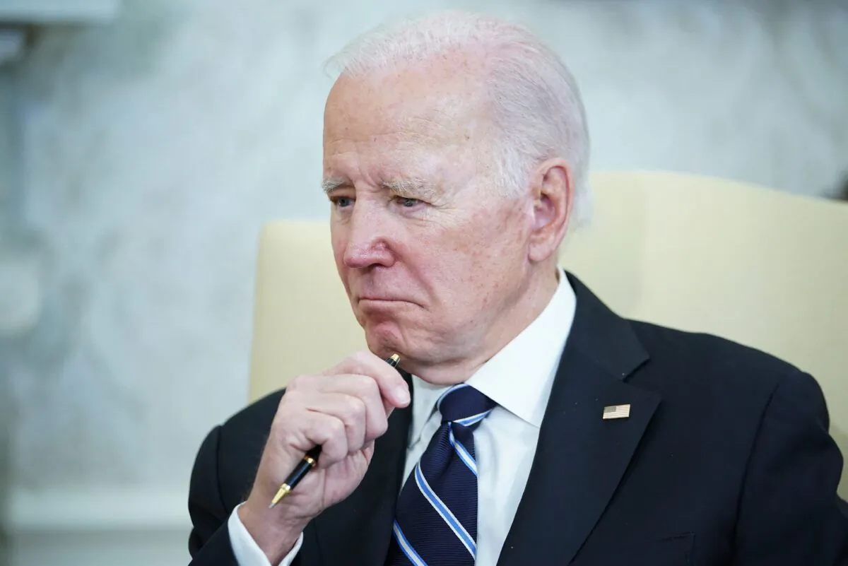 President Joe Biden in the Oval Office of the White House on Jan. 13, 2023. (Mandel Ngan/AFP via Getty Images)