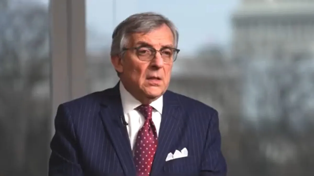 Paul Kamenar, counsel for the National Legal and Policy Center, speaks with NTD, in a still from a video released on Jan. 12, 2023. (NTD/Screenshot via NTD)