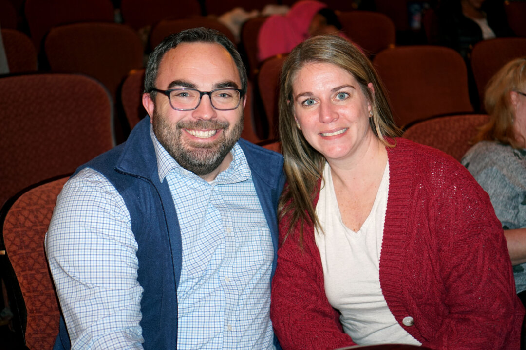 Rebecca and Charlie Reese attended  Shen Yun Performing Arts at the Benedum Center for the Performing Arts, on Jan. 14, 2023. (Lily Sun/The Epoch Times)