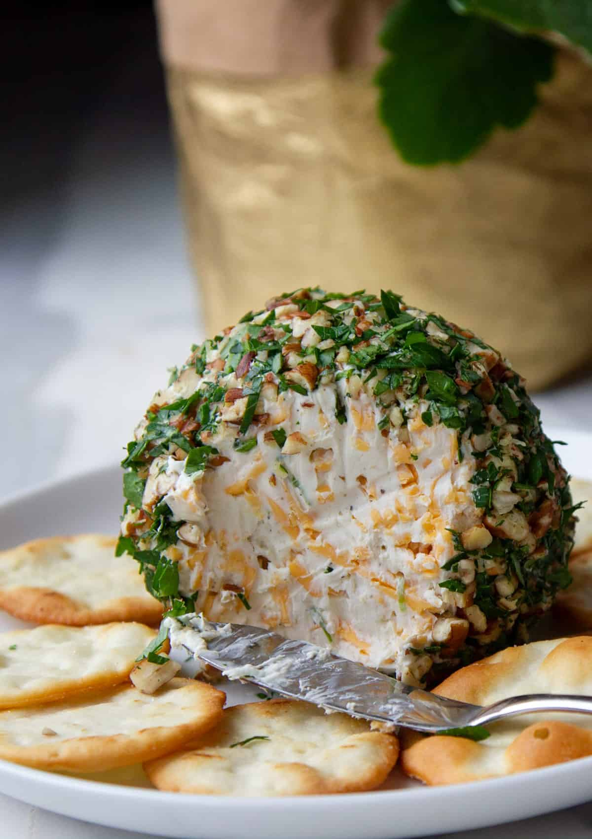 Cheese Ball With Herbs and Spices