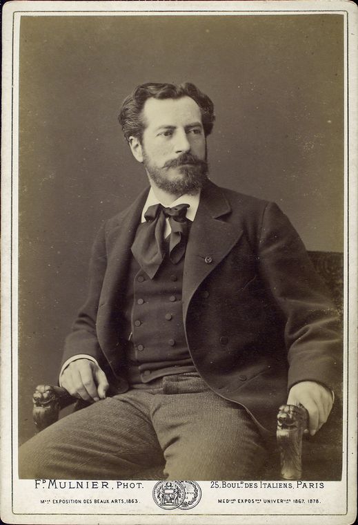 French sculptor Frederic Auguste Bartholdi
