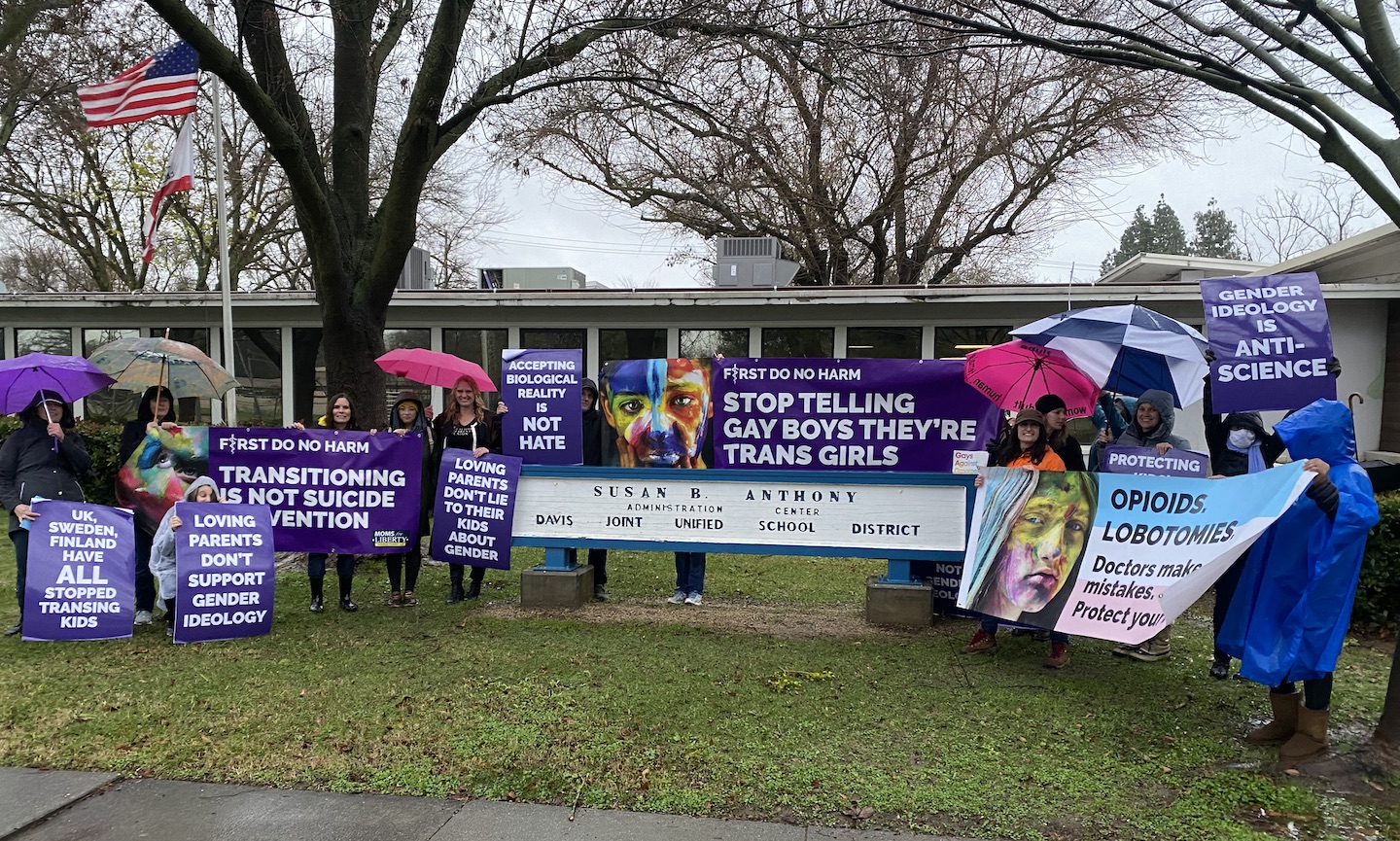Parents Protest Transgender Book Author Event at California High School - Vimarsana News