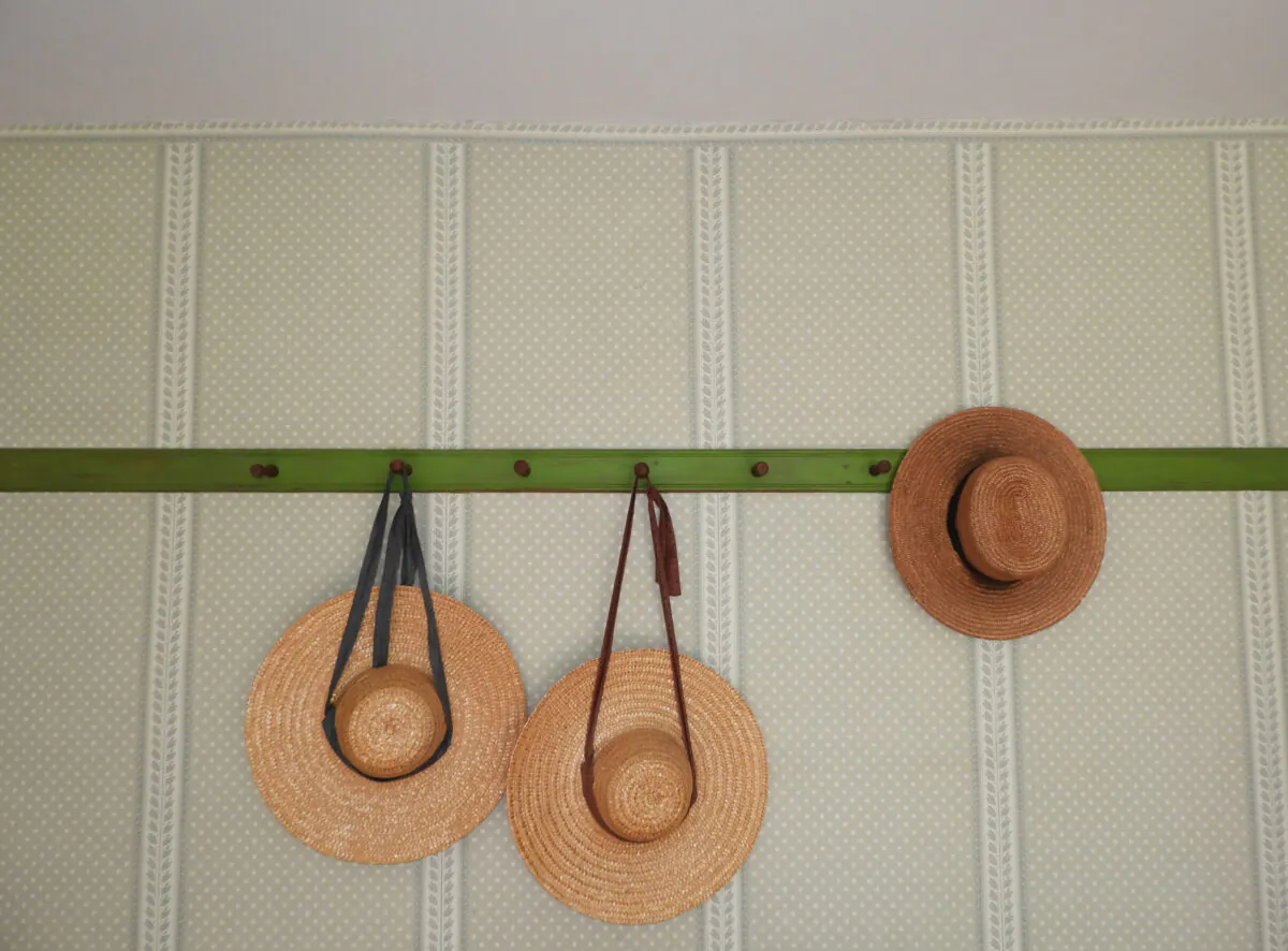 Shaker-style wooden pegboard molding makes is an ideal addition anywhere you hang things. (Dreamstime/TNS)
