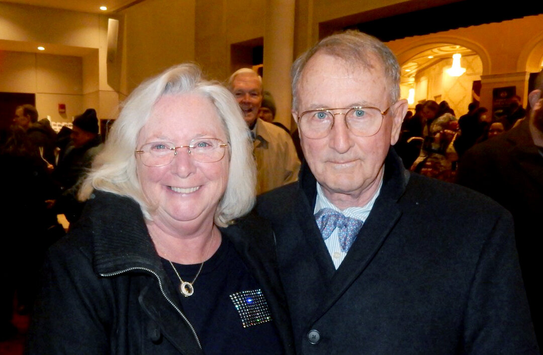 Rose and Bob Kuchta enjoyed Shen Yun Performing Arts at The Hanover Theatre , in Worcester, on Jan. 14, 2023. (Weiyong Zhu/The Epoch Times)