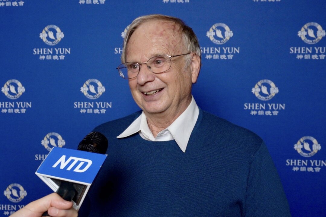 Wayne Hankins at Shen Yun Performing Arts at Zellerbach Hall in Berkeley, Calif., on Jan. 14, 2023. (NTD)