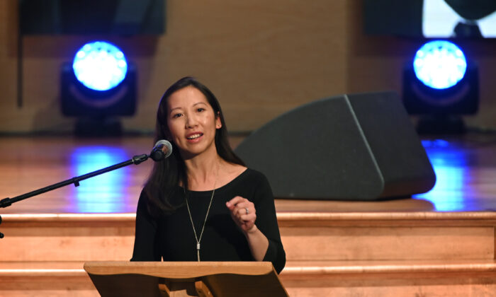 Dr. Leana Wen in a file photo. (Lloyd Fox/Pool/Getty Images)