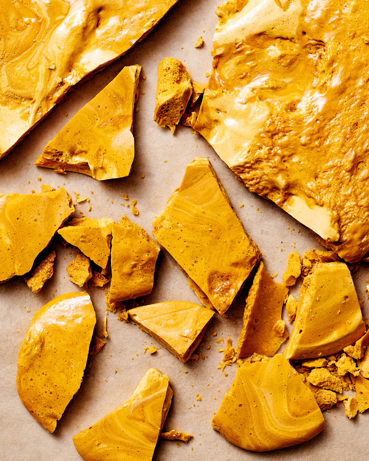 Making honeycomb candy is a short (and sweet!) process. (Murray Hall/TNS)