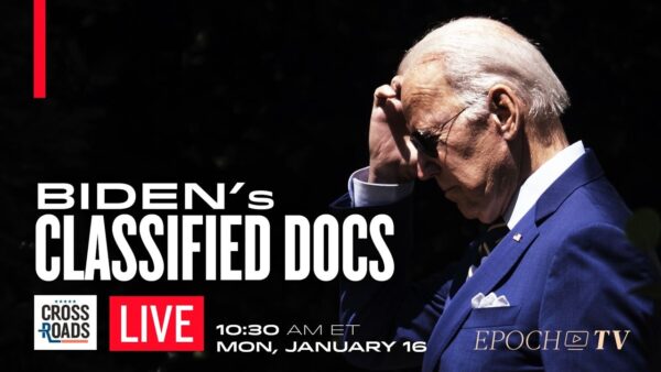 LIVE NOW: Biden’s Classified Docs Scandal Sparks Debates on Hypocrisy, Weaponized Justice, and Impeachment