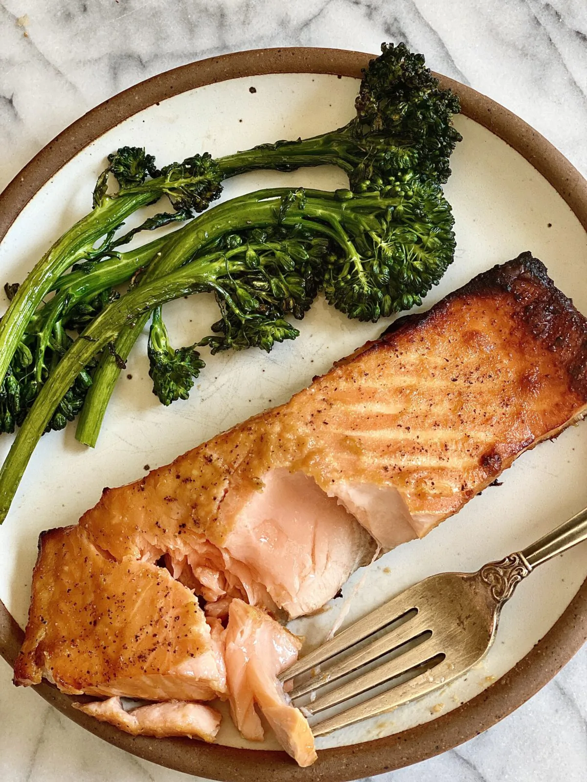 Your main course and a side of tender-crisp broccolini cook up in 20 minutes. (Kelli Foster/TNS)