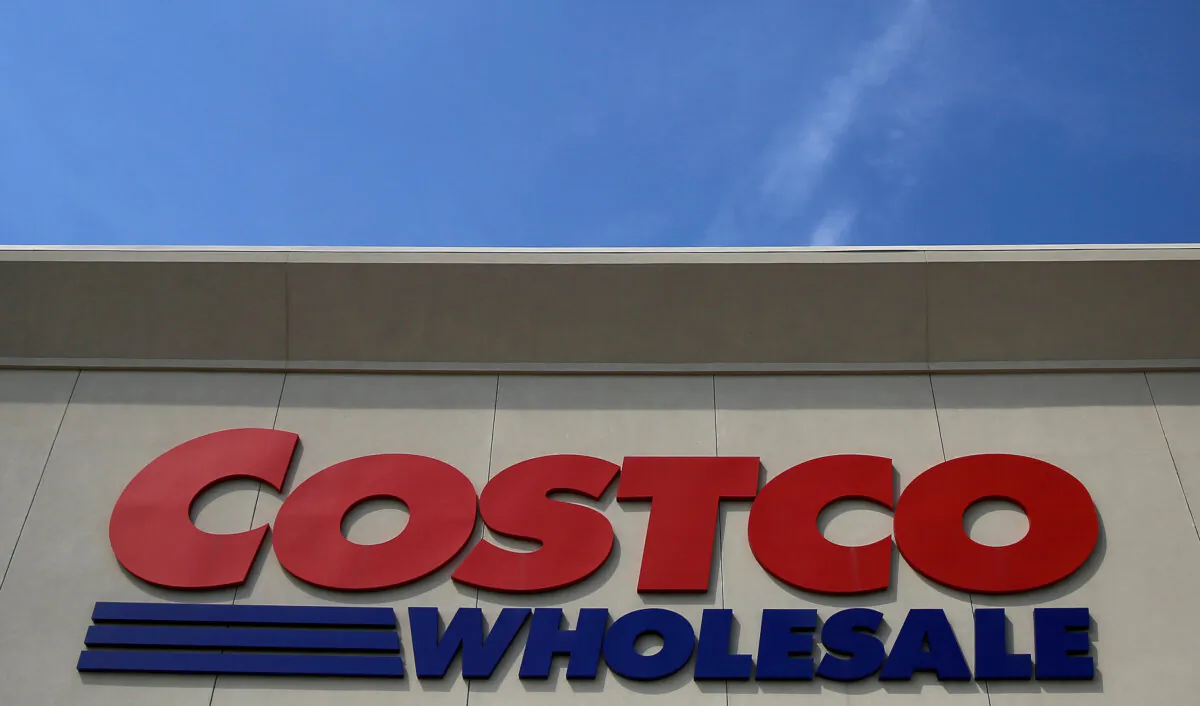 A sign outside a Costco Wholesale store in Glenview, Ill., on May 24, 2016. (Jim Young/Reuters)