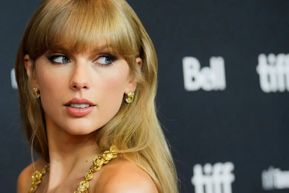 Singer Taylor Swift arrives to speak at the Toronto International Film Festival (TIFF) in Toronto on Sept. 9, 2022. (Mark Blinch/Reuters)