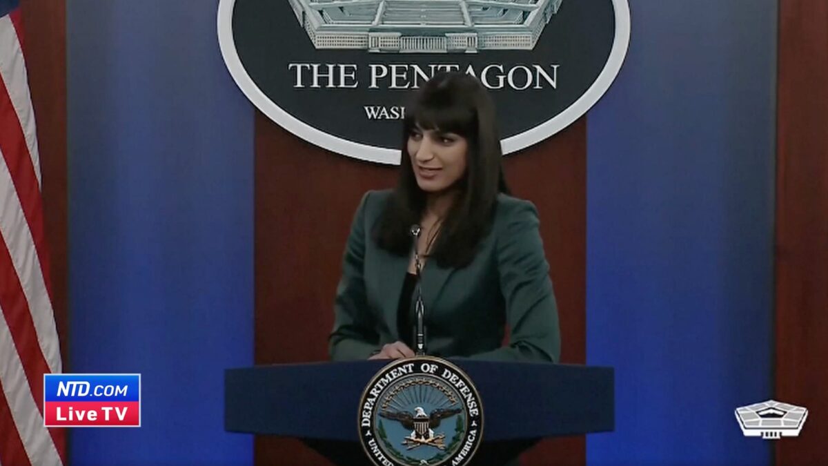 NextImg:LIVE 3 PM ET: Pentagon Holds a Press Briefing (Feb. 22)
