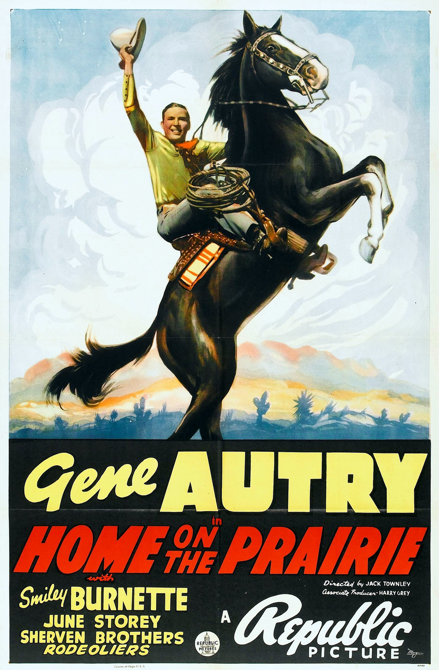 Gene Autry, "Home on the Prairie"