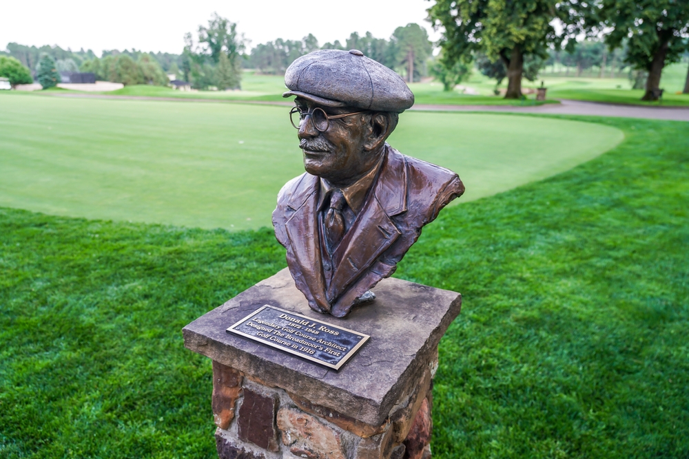 Colorado,Springs,,Colorado,-,August,10,,2021:,Bust,Of,Donald