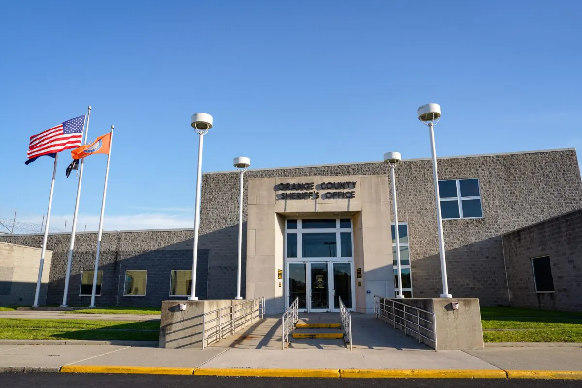 The Orange County Sheriff's Office in Goshen, N.Y., on Oct. 22, 2022.(Samira Bouaou/The Epoch Times)