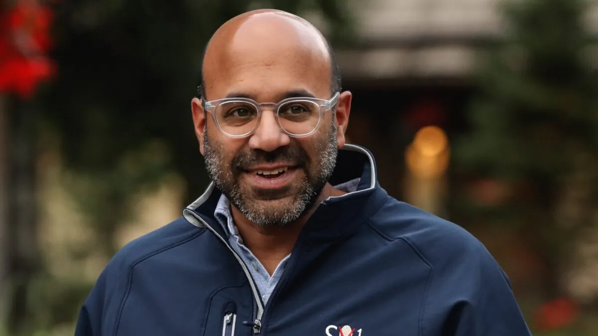 Wayfair CEO Niraj Shah attends a conference in Sun Valley, Idaho, on July 10, 2019. (Drew Angerer/Getty Images)