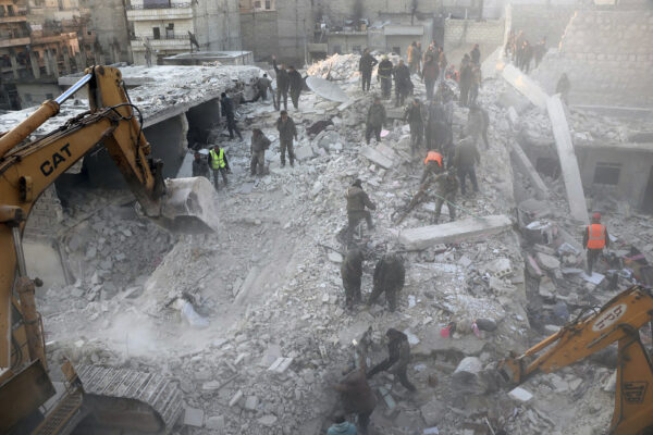 Syria Building Collapse