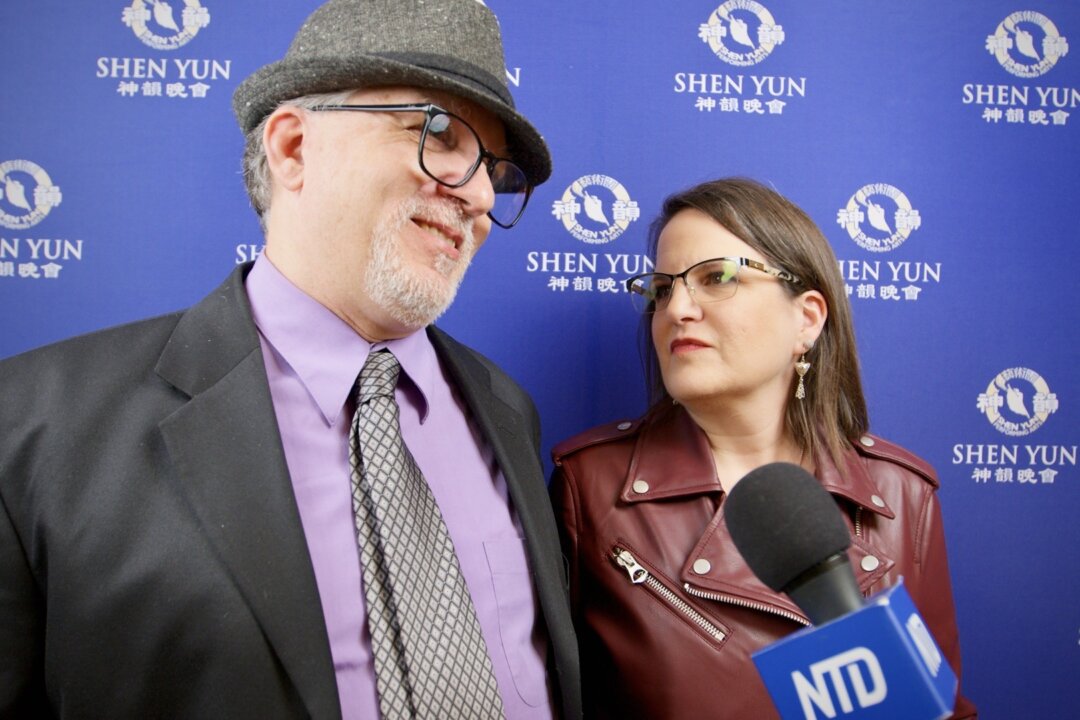 Jim and Michelle Episale attended Shen Yun Performing Arts on Sunday, Jan. 22, at the Duke Energy Center for the Performing Arts, at Raleigh Memorial Auditorium. (NTD)