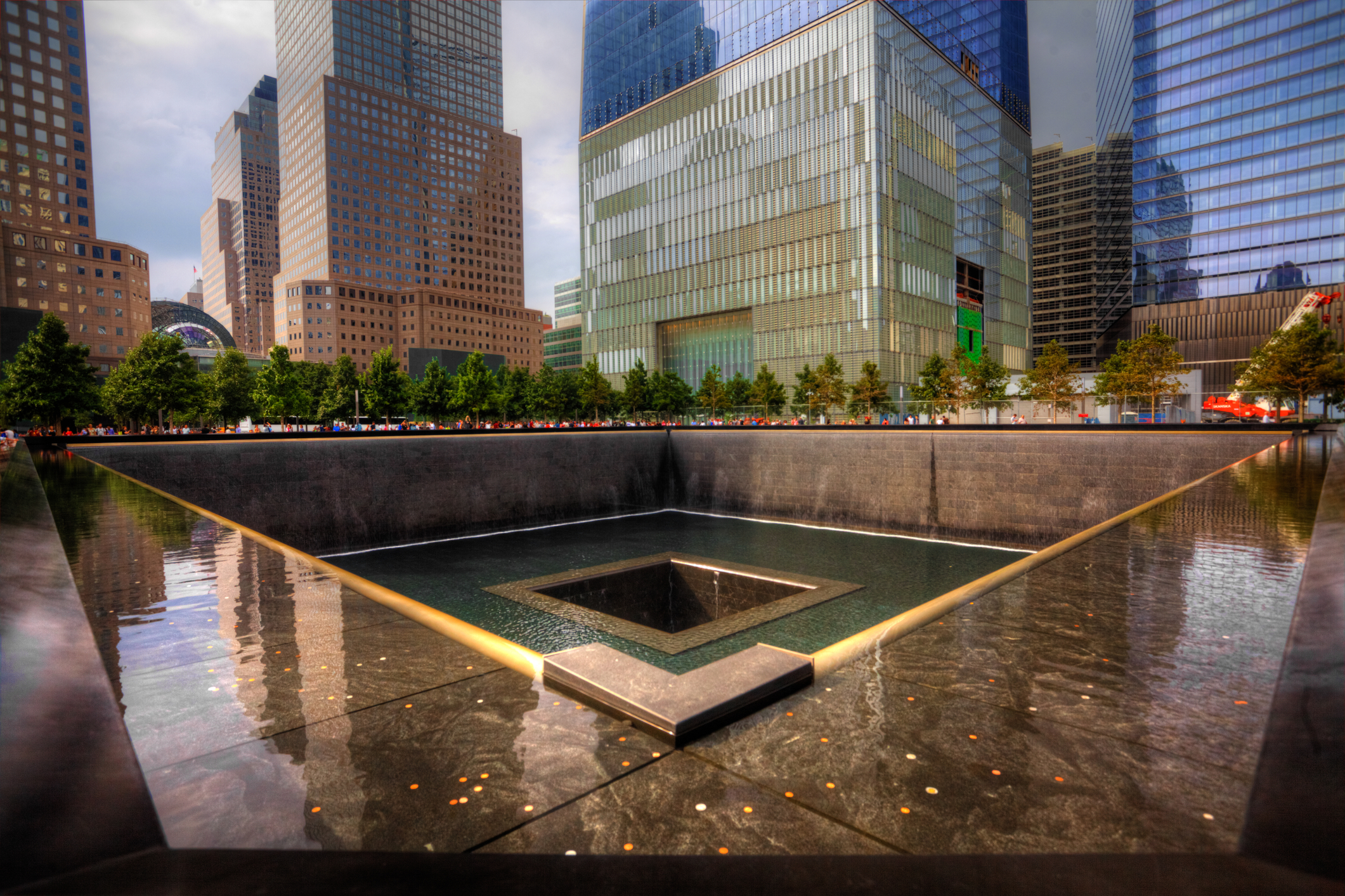 911 Memorial in Manhattan.