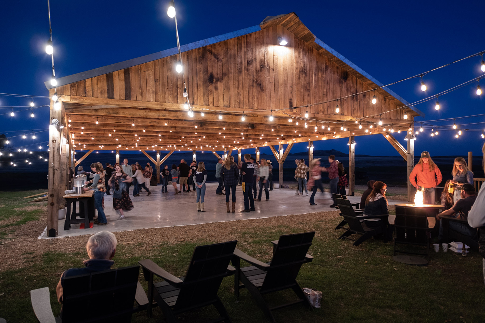 A night of line dancing at TA Ranch.