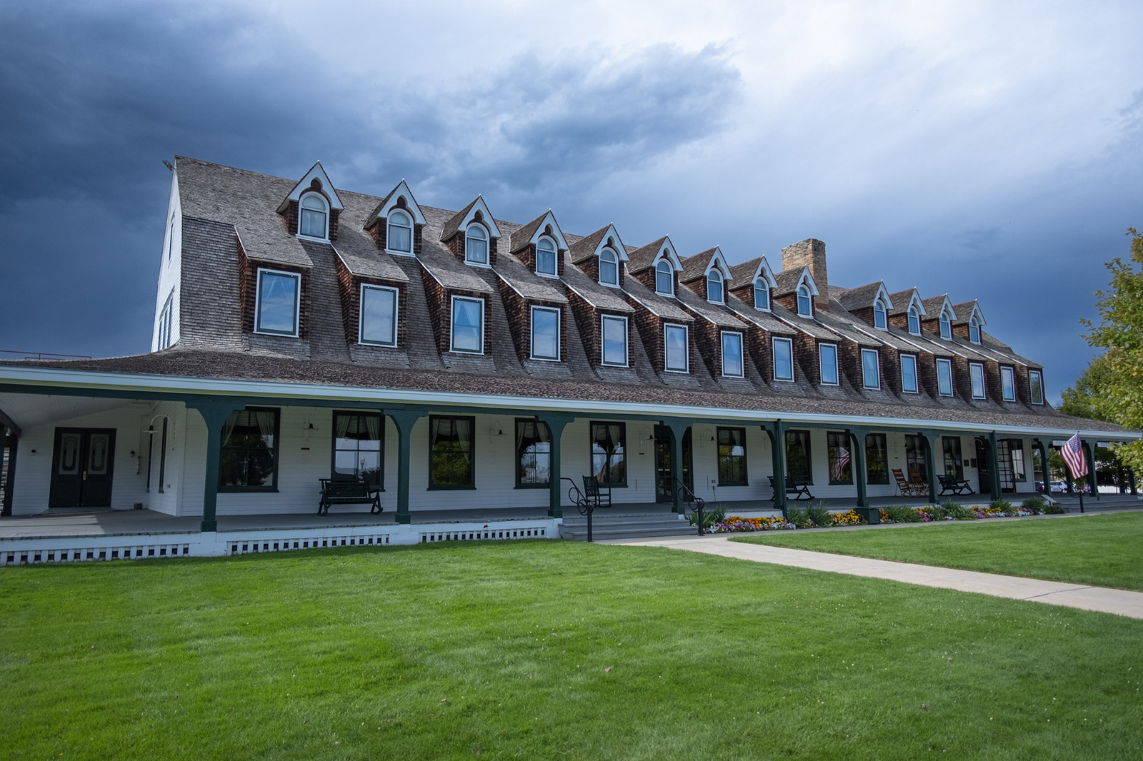 The Sheridan Inn, once co-owned by Buffalo Bill.