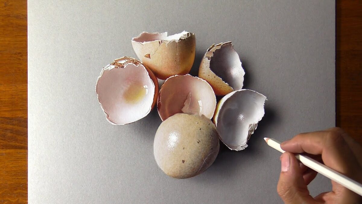 NextImg:Drawing Eggshells so Realistic That You Would Like to Crush Them | Marcello Barenghi