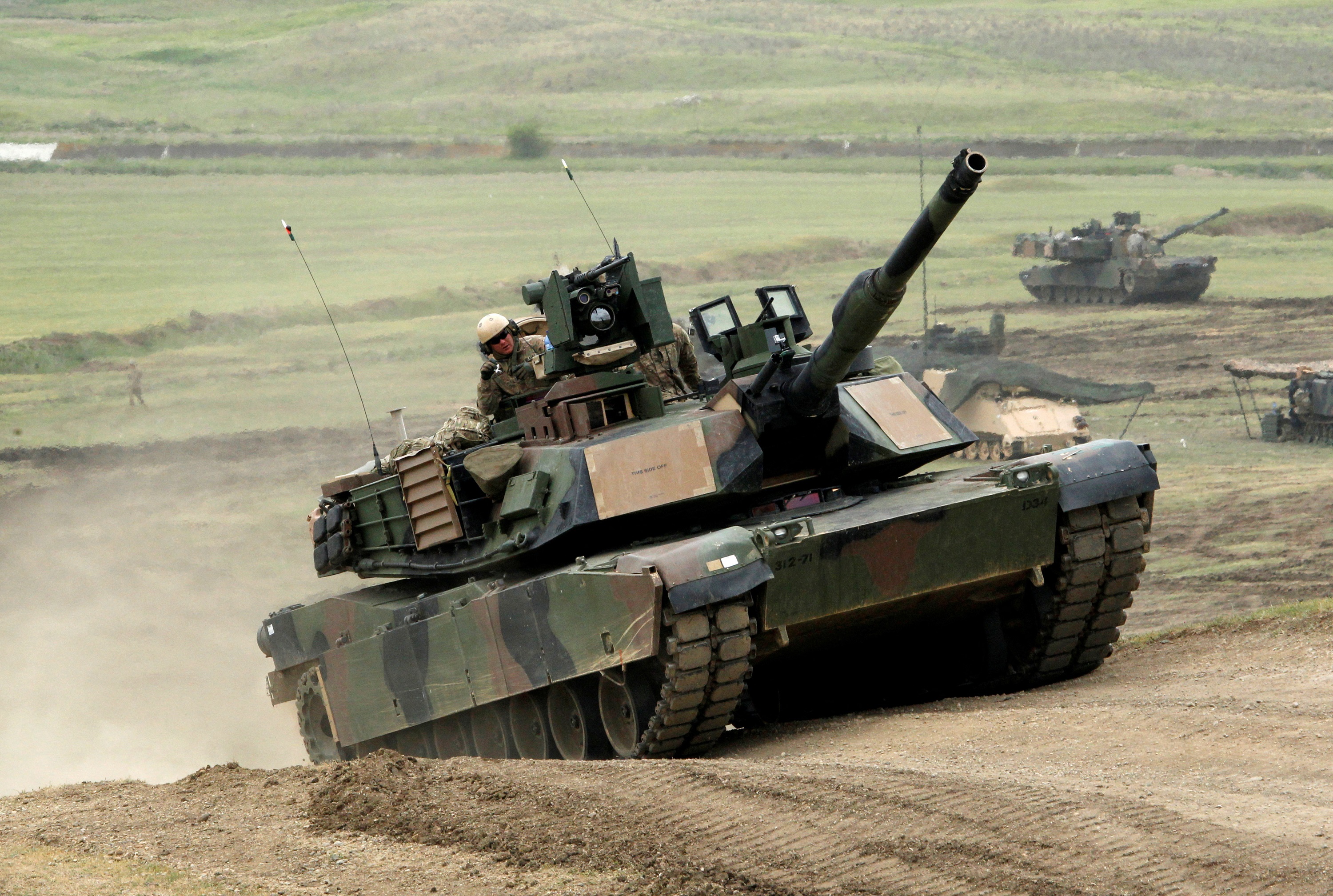 Abrams tank