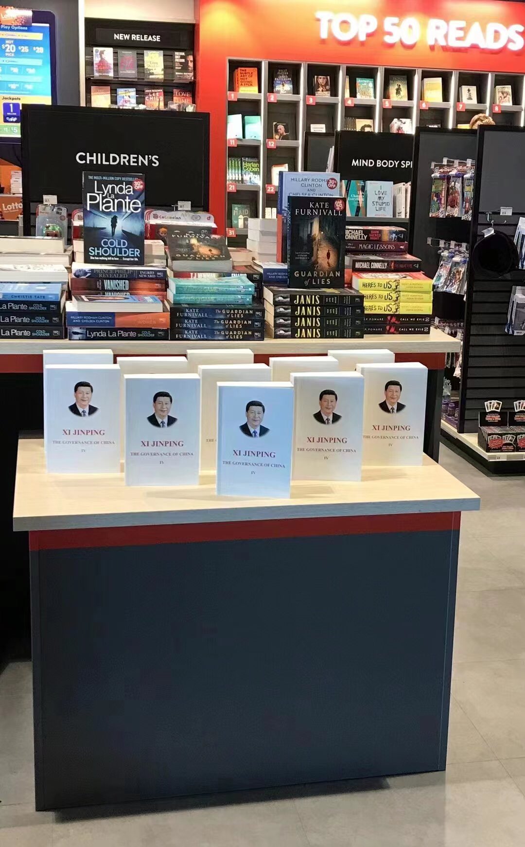 Wellington Airport Bookstore Criticised Online After Xi Jinping's Political Theories Given Premium Place - Vimarsana News