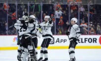 Fiala Scores in OT to Lead the Kings Past Flyers 4–3